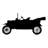 Ford T Silhouette af 6" x 3"