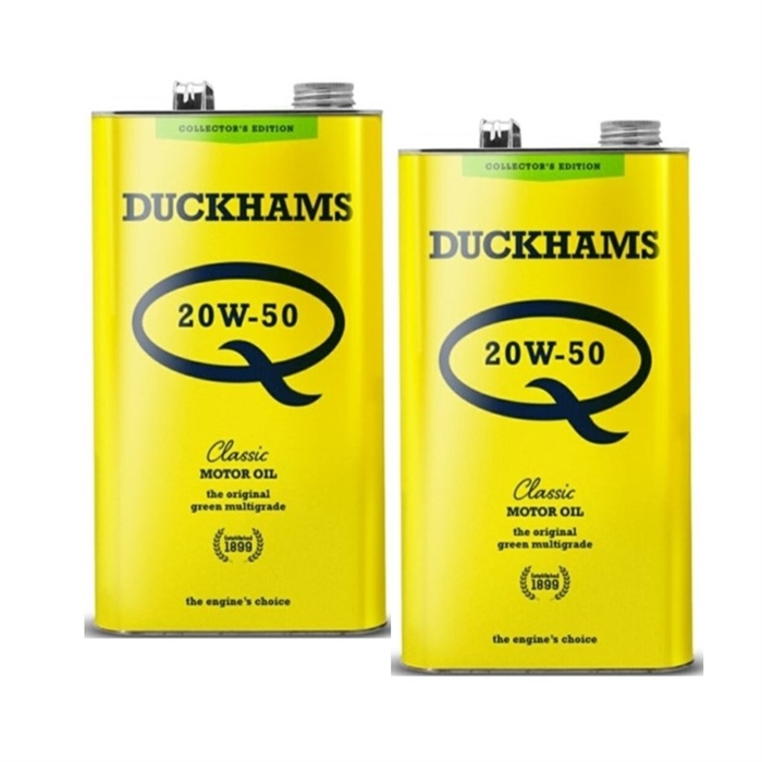Duckhams Classic 2 stk 20w/50 Motorolie 5.liter