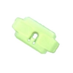 Clips f/sideliste, natur-grøn