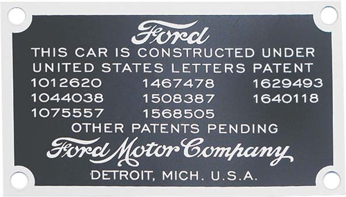 Ford A  dataplade (firewall)