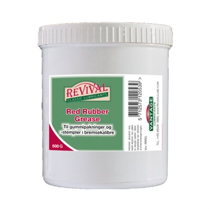 Revival Red Rubber Grease - 500 gr