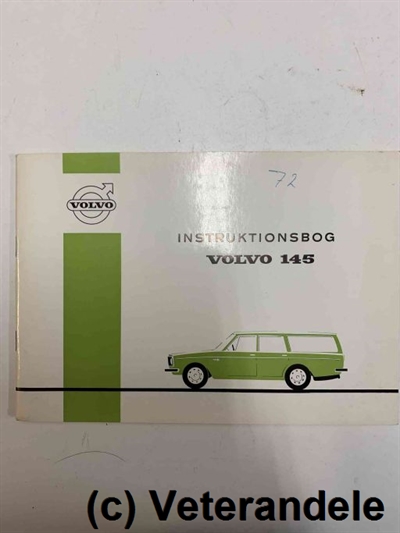 Volvo 145 instruktionsbog