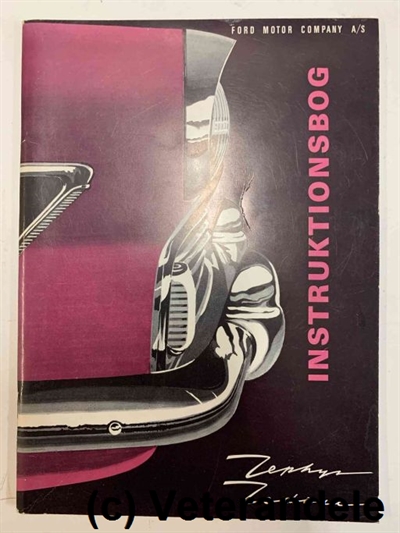 Ford Zephyr og Zodiac Instruktionsbog