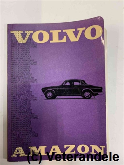 Volvo Amazon Instruktionsbog