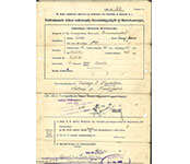 REGISTRERINGS ATTESTER OG TOLDATTESTER